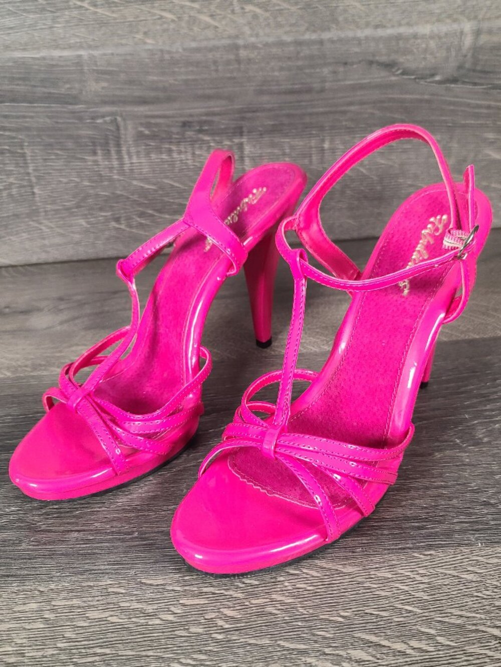 Fabulicious Hot Pink Flair 420 Pumps Size 14